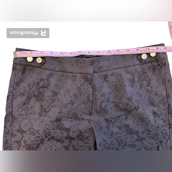 Soho Apparel LTD sz 6 casual mini short black lace Like New Pockets - Picture 14 of 14